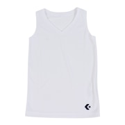 コンバース（CONVERSE）（キッズ）バスケットボール ウェア ジュニア ガールズ ゲームインナーシャツ CB431701-1100