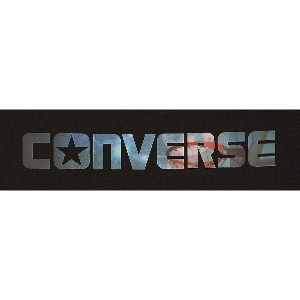 コンバース（CONVERSE）（キッズ）バスケットボールウェア ジュニア プリントノースリーブシャツ CB451353-1924
