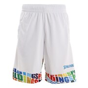 スポルディング（SPALDING）（メンズ）バスパン バスケットボールウェア プラクティスパンツ オプティカルレインボー SMP211080WH