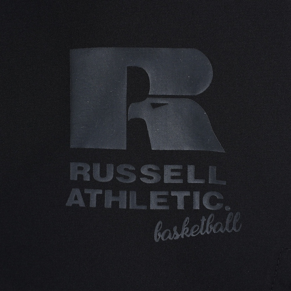 ラッセル（RUSSELL）（キッズ）バスパン バスケットボールウェア ジュニア ストレッチウーブンパンツ RBBJ21S003 BLK