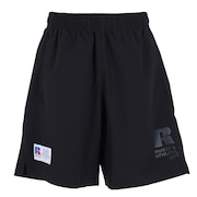 ラッセル（RUSSELL）（キッズ）バスパン バスケットボールウェア ジュニア ストレッチウーブンパンツ RBBJ21S003 BLK