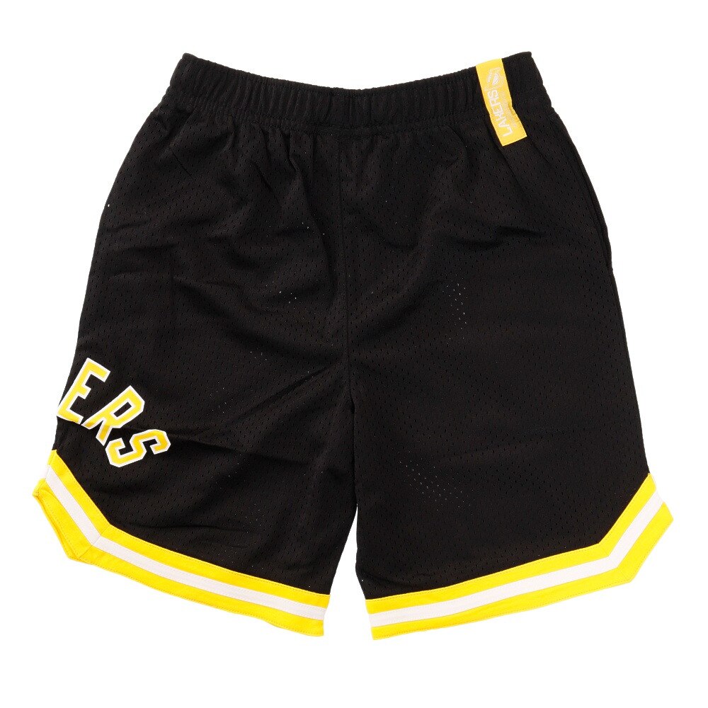 エヌビーエー（NBA）（キッズ）バスパン バスケットボールウェア ジュニア レイカーズメッシュショーツ PK2B3FEET LAKERS