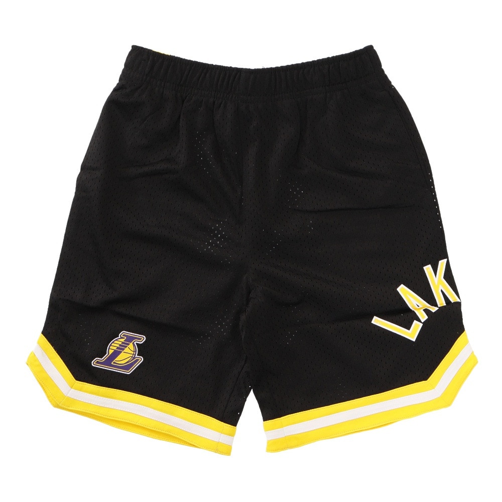 エヌビーエー（NBA）（キッズ）バスパン バスケットボールウェア ジュニア レイカーズメッシュショーツ PK2B3FEET LAKERS