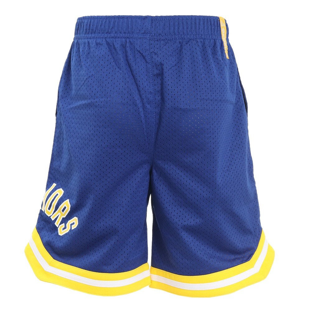 エヌビーエー（NBA）（キッズ）バスパン バスケットボールウェア ジュニア ウォリアーズショーツ PK2B3FEET WARRIORS NBA