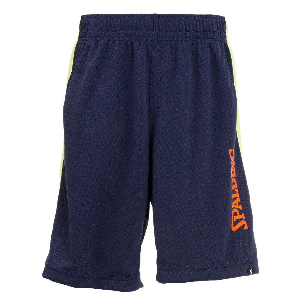スポルディング（SPALDING）（メンズ）バスパン バスバスケットボールウェア UVカット プラクティスパンツ タイガーカモサイド SMP22004NV