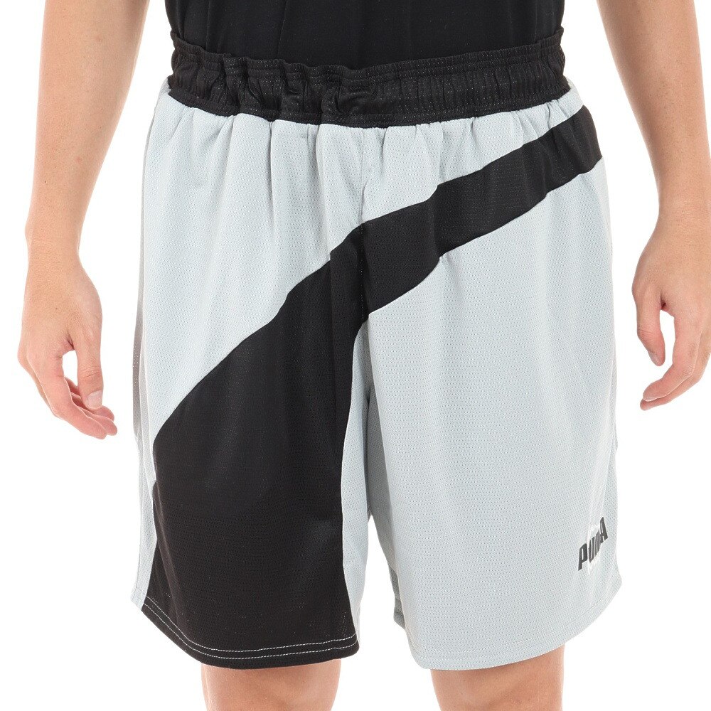 プーマ（PUMA）（メンズ）バスパン バスケットボールウェア フレア ショーツ 53049111