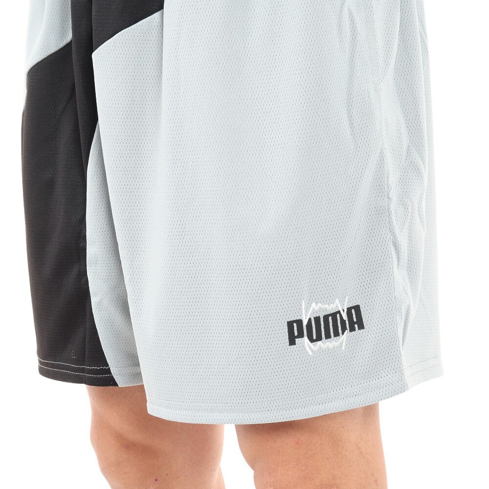 プーマ（PUMA）（メンズ）バスパン バスケットボールウェア フレア ショーツ 53049111
