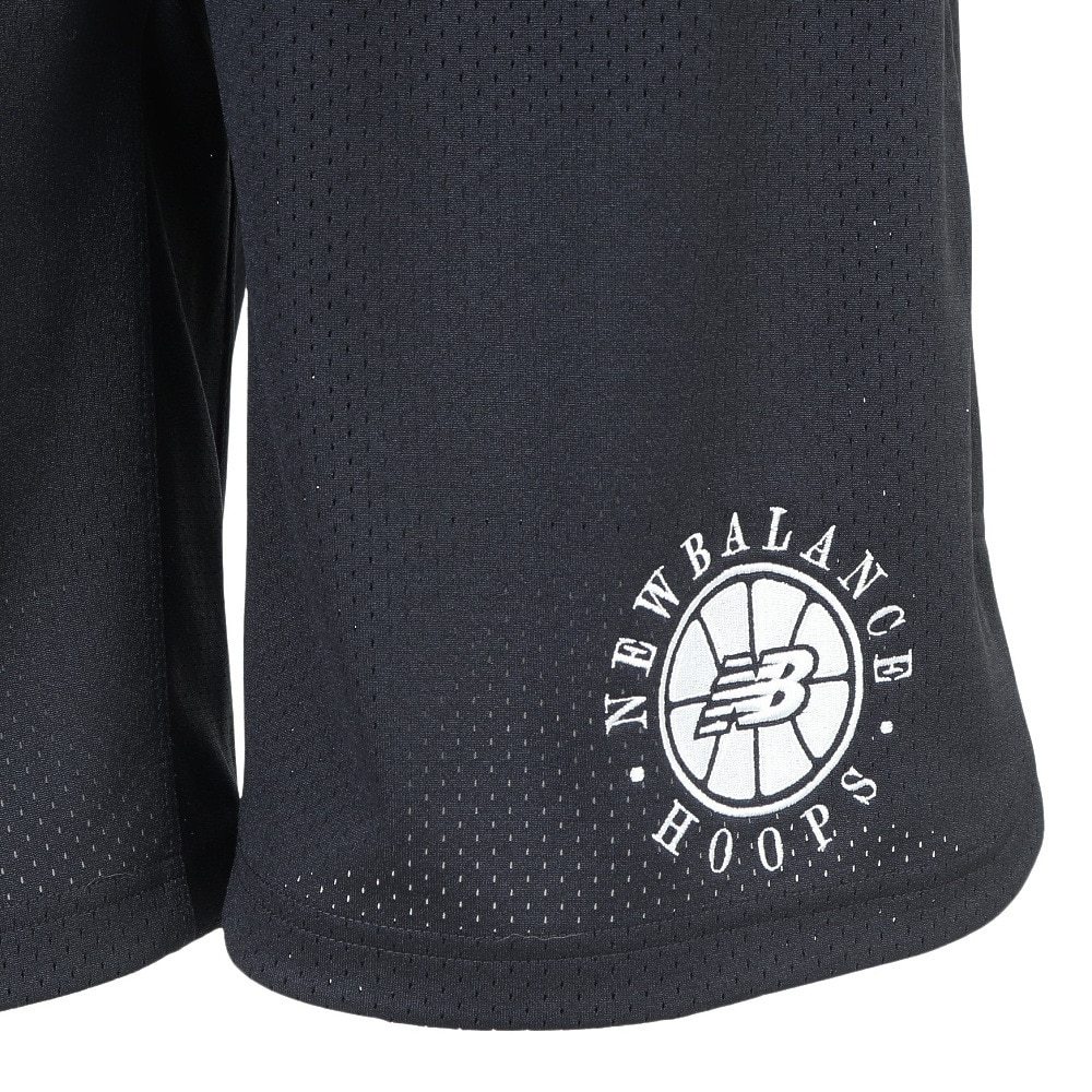 ニューバランス（new balance）（メンズ）バスパン バスケットボールウェア Knit Mesh ショートパンツ AMS25057BK