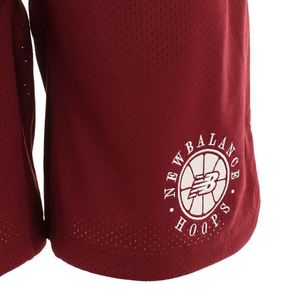 ニューバランス（new balance）（メンズ）バスパン バスケットボールウェア Knit Mesh ショートパンツ AMS25057NBY
