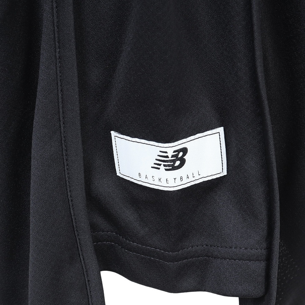ニューバランス（new balance）（メンズ）バスパン バスケットボールウェア Knit ショートパンツ AMS25061BK