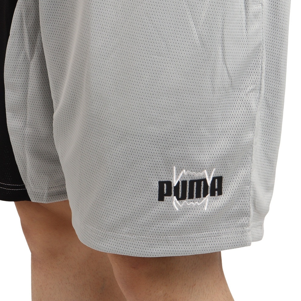 プーマ（PUMA）（メンズ）バスパン バスケットボールウェア フレア ショーツ 53049112