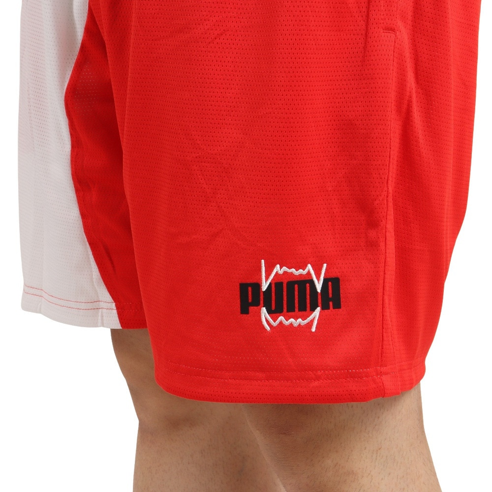 プーマ（PUMA）（メンズ）バスパン バスケットボールウェア フレア ショーツ 53049113