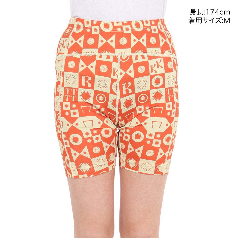 アクター（AKTR）（レディース）バスケットボールウェア DESERT DAISY BIKER ショートパンツ 222-081002 OR 速乾