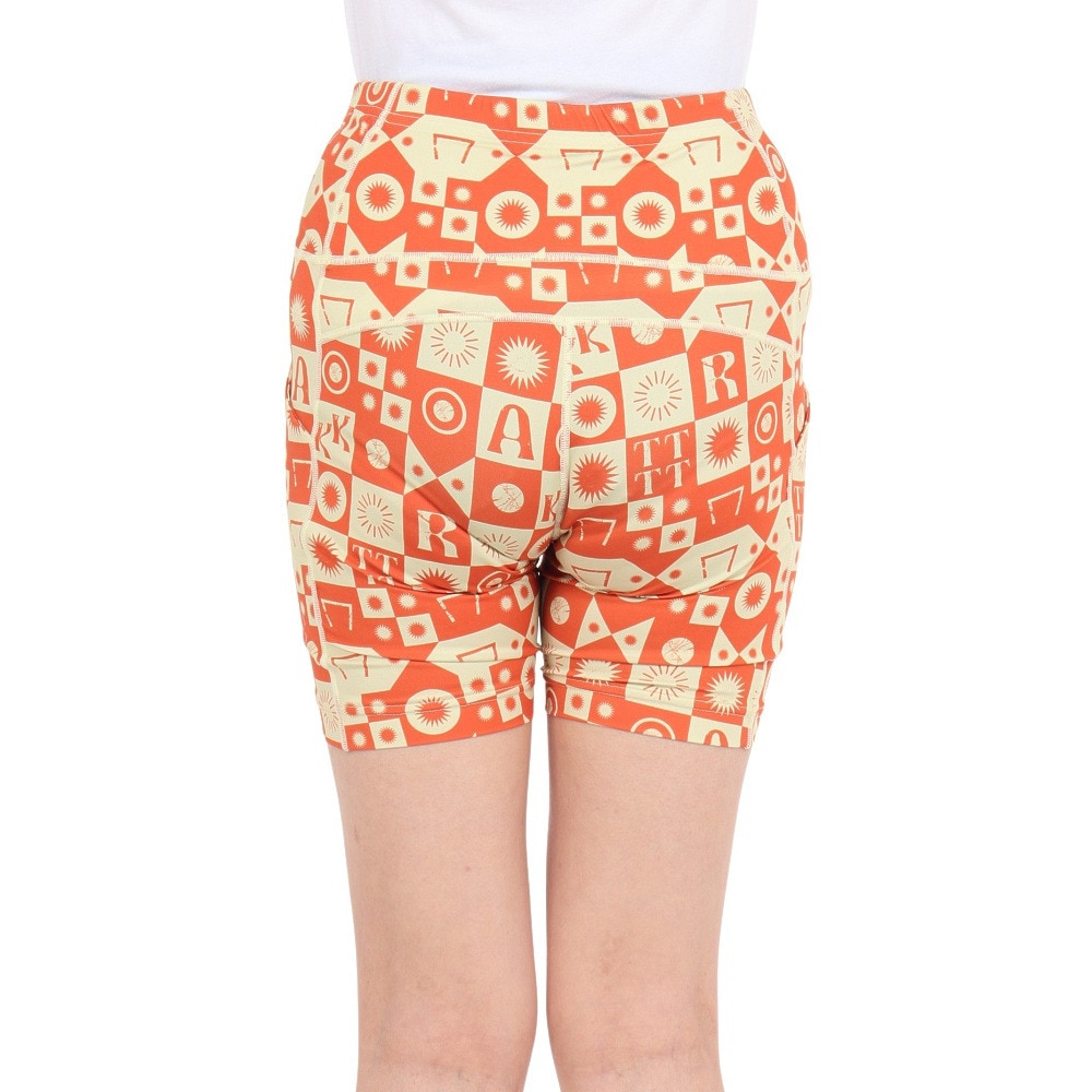 アクター（AKTR）（レディース）バスケットボールウェア DESERT DAISY BIKER ショートパンツ 222-081002 OR 速乾