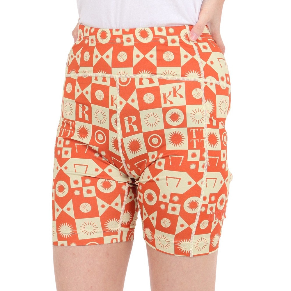 アクター（AKTR）（レディース）バスケットボールウェア DESERT DAISY BIKER ショートパンツ 222-081002 OR 速乾