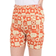 (レディース)バスケットボールウェア DESERT DAISY BIKER ショートパンツ 222-081002 OR 速乾