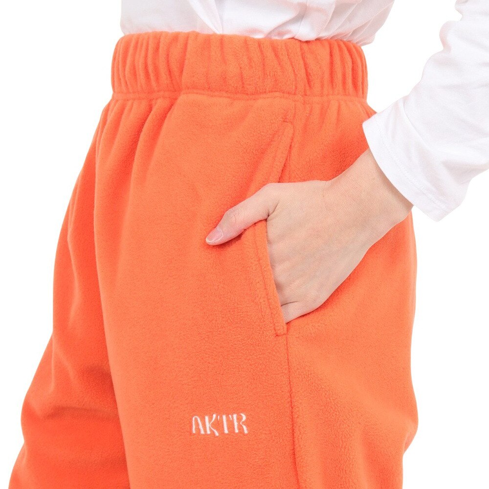 アクター（AKTR）（レディース）バスケットボールウェア DESERT DAISY FLEECE パンツ 222-082020 OR