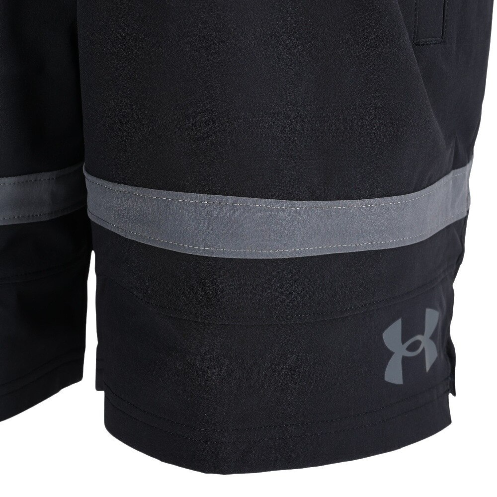 アンダーアーマー（UNDER ARMOUR）（メンズ）バスケットボールウェア バスパン Baseline Woven ショート 1377309 001