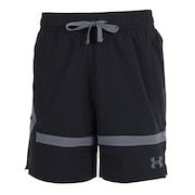 アンダーアーマー（UNDER ARMOUR）（メンズ）バスケットボールウェア バスパン Baseline Woven ショート 1377309 001