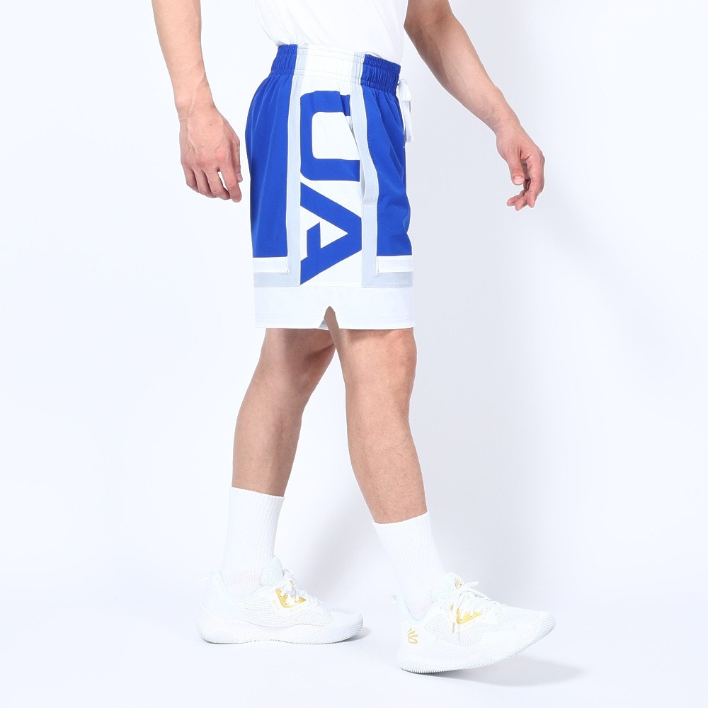 アンダーアーマー（UNDER ARMOUR）（メンズ）バスケットボールウェア バスパン Baseline Woven ショート1377309 400