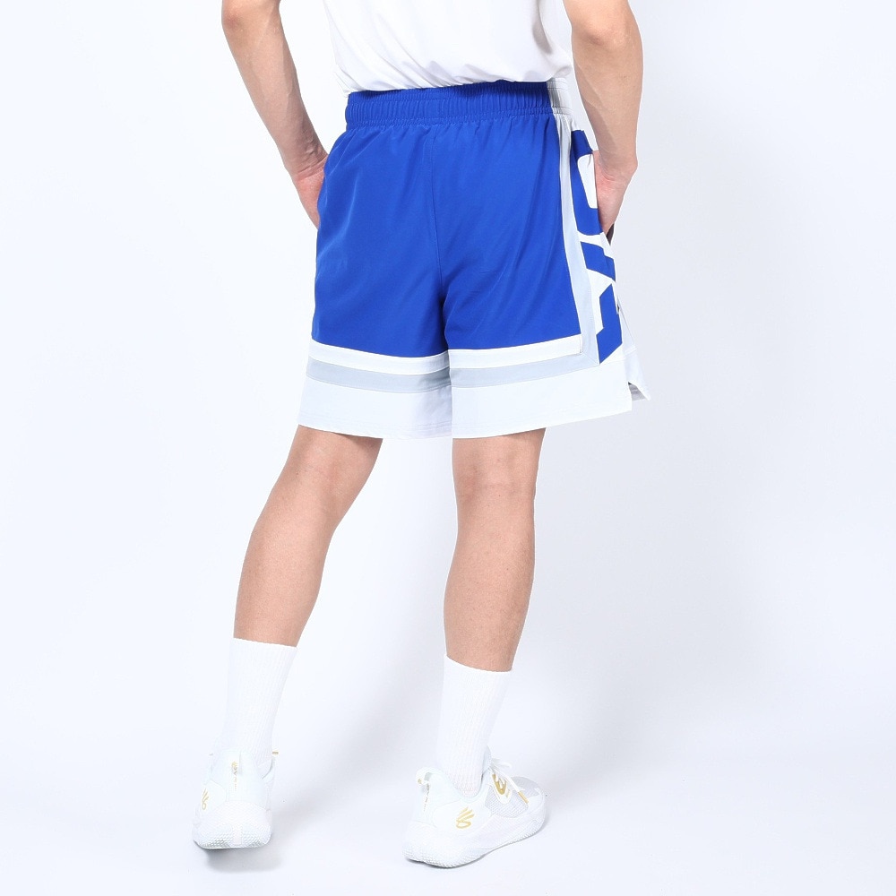 アンダーアーマー（UNDER ARMOUR）（メンズ）バスケットボールウェア バスパン Baseline Woven ショート1377309 400