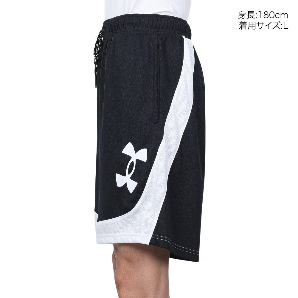 アンダーアーマー（UNDER ARMOUR）（メンズ）バスケットボールウェア バスパン BASELINE ショーツ 1378332 001