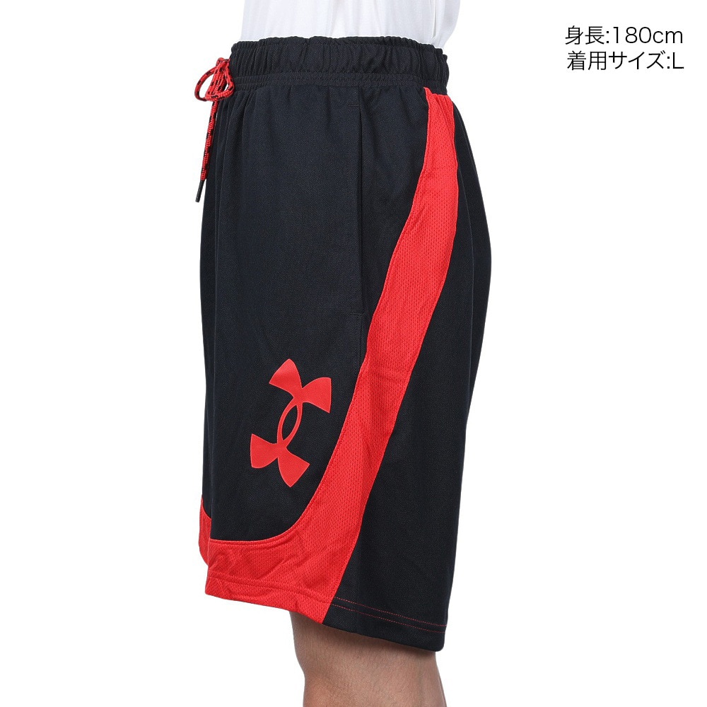 アンダーアーマー（UNDER ARMOUR）（メンズ）バスケットボールウェア バスパン ベースライン ショーツ 1378332 002