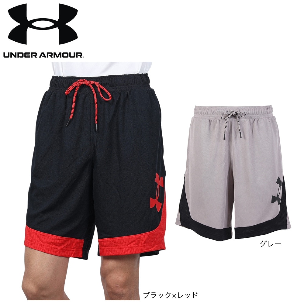 アンダーアーマー（UNDER ARMOUR）（メンズ）バスケットボールウェア バスパン ベースライン ショーツ 1378332 002