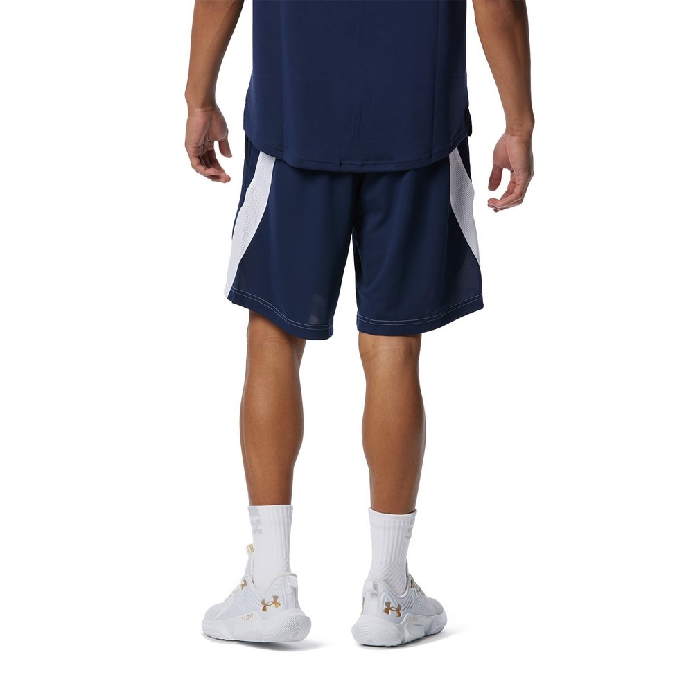 アンダーアーマー（UNDER ARMOUR）（メンズ）バスパン バスケットボールウェア ベースライン ショーツ 1378332 410