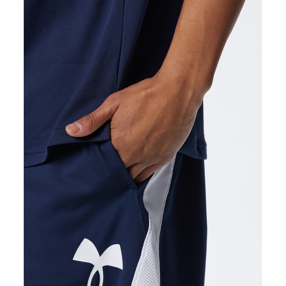アンダーアーマー（UNDER ARMOUR）（メンズ）バスパン バスケットボールウェア ベースライン ショーツ 1378332 410
