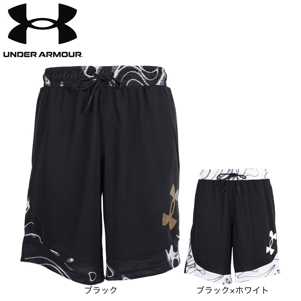 アンダーアーマー（UNDER ARMOUR）（メンズ）バスケットボールウェア バスパン BASELINE PR ショーツ 1378334 002
