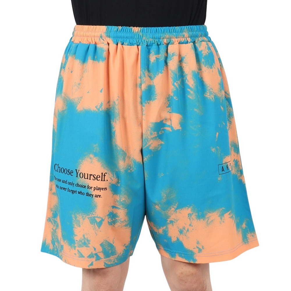 アクター（AKTR）（メンズ）バスケットボールウェア MIXTURE TIEDYE ショーツ BL 123-002002 BL