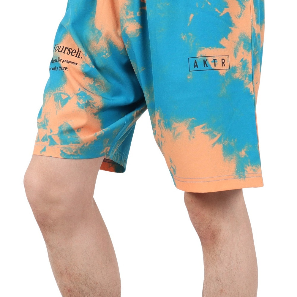 アクター（AKTR）（メンズ）バスケットボールウェア MIXTURE TIEDYE ショーツ BL 123-002002 BL