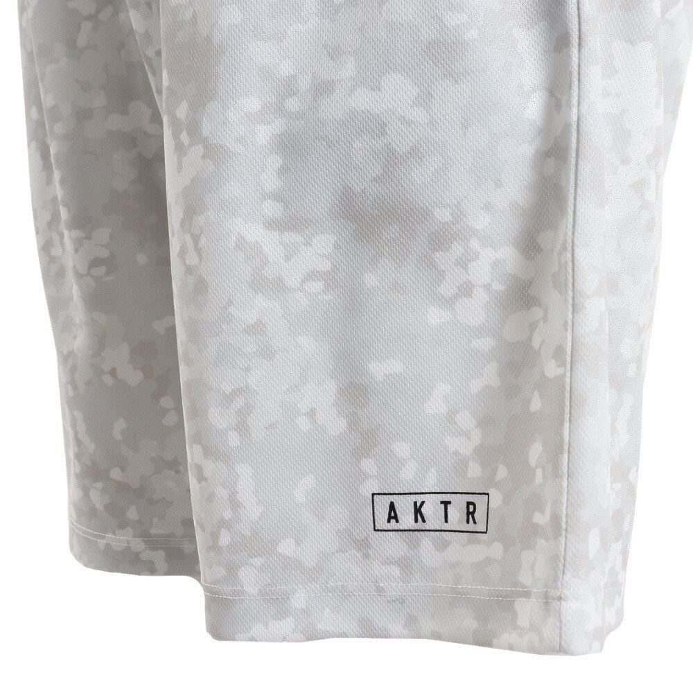アクター（AKTR）（メンズ）バスパン バスケットボールウェア FLECKTARN ショートパンツ 123-012002 WH