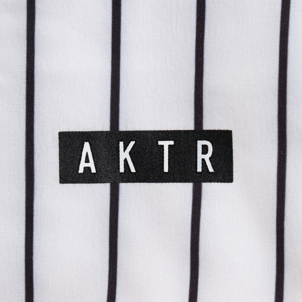 アクター（AKTR）（メンズ）バスパン バスケットボールウェア PIPING STRIPE ショートパンツ 123-018002 WH 速乾