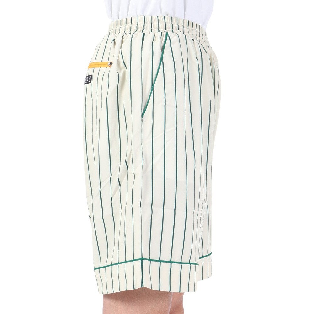 アクター（AKTR）（メンズ）バスケットボールウェア RETRO-CHIC PIPING ストライプ ショーツ 123-038002 CR 速乾