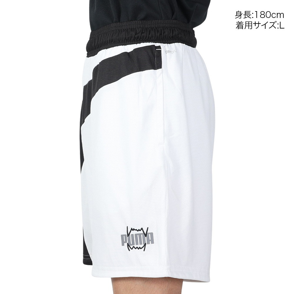 プーマ（PUMA）（メンズ）バスパン バスケットボールウェア フレアショーツ 53049116