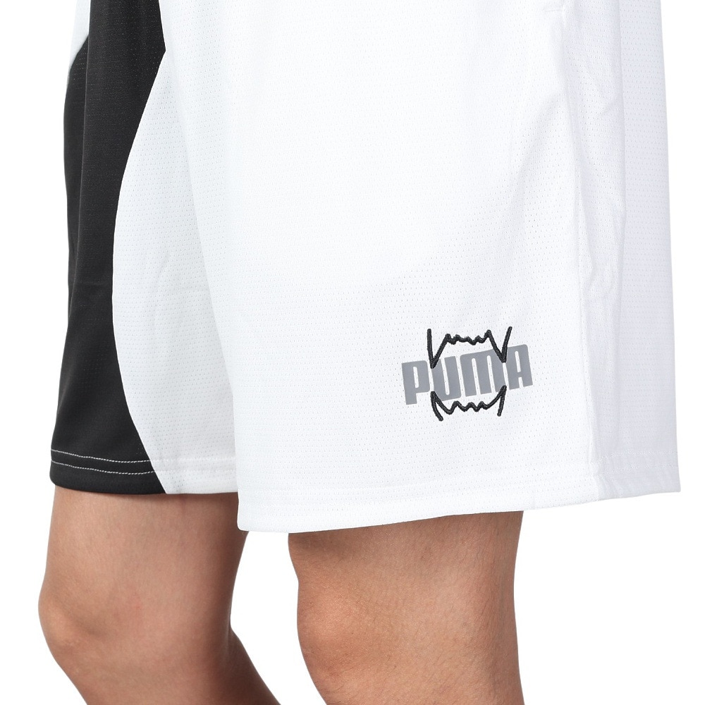 プーマ（PUMA）（メンズ）バスパン バスケットボールウェア フレアショーツ 53049116