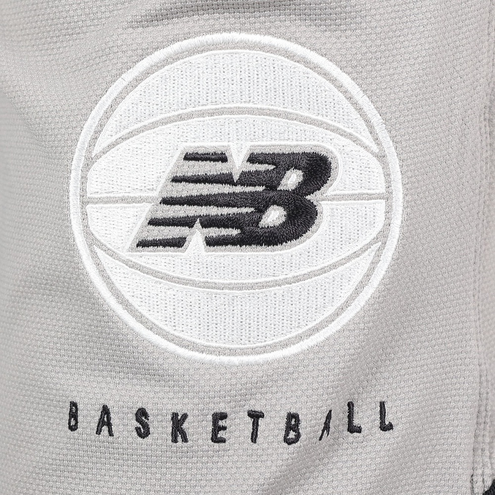 ニューバランス（new balance）（メンズ）バスパン バスケットボールウェア 接触冷感ショーツ AMS35062MHD 速乾