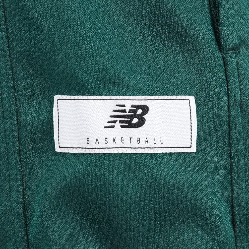ニューバランス（new balance）（メンズ）バスパン バスケットボールウェア ディンプルメッシュ ラインショーツ AMS35065NWG 速乾