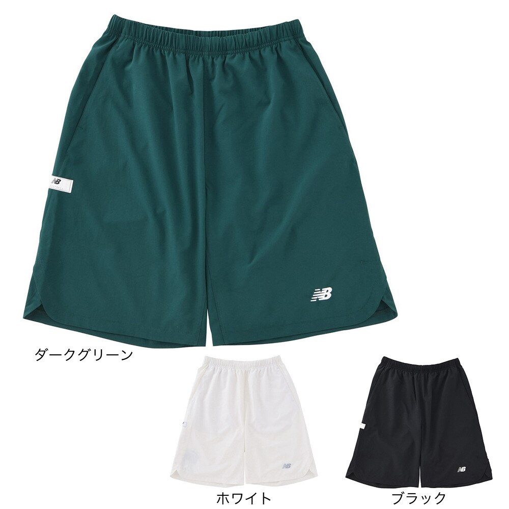 ニューバランス（new balance）（メンズ、レディース）バスパン バスケットボールウェア ストレッチウーブンショーツ AMS35066NWG