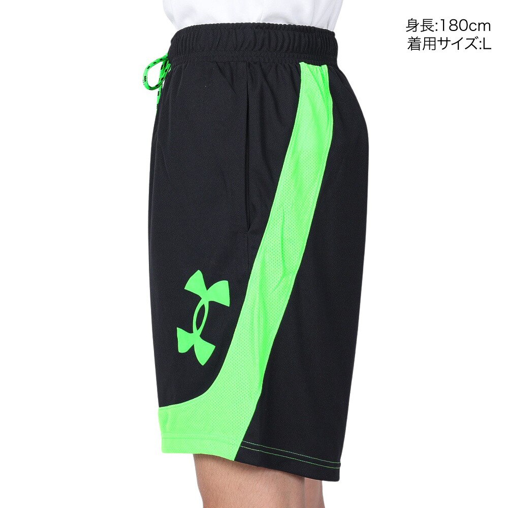 アンダーアーマー（UNDER ARMOUR）（メンズ）バスケットボールウェア ショートパンツ ベースライン ショーツ 1378332 003