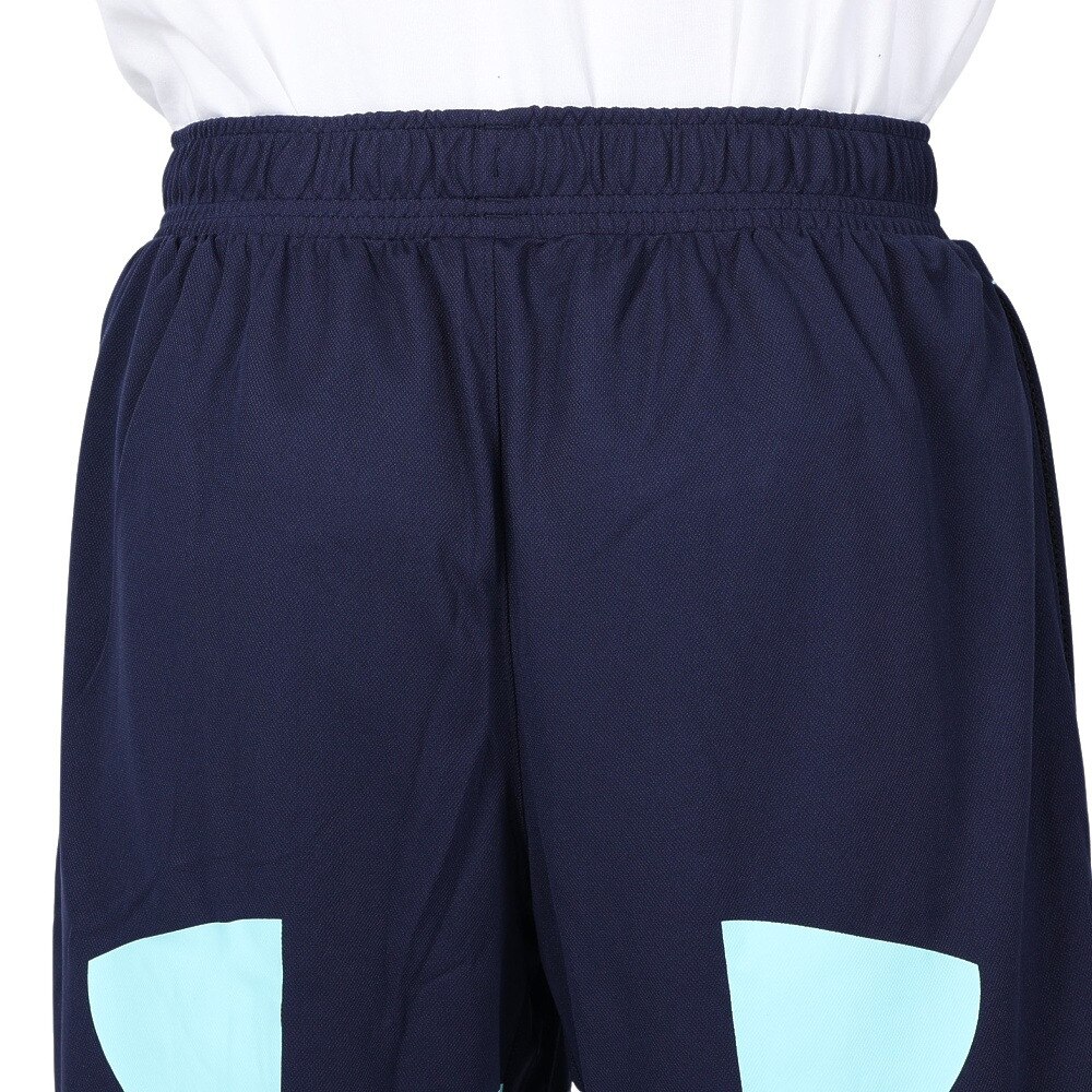 アンダーアーマー（UNDER ARMOUR）（メンズ）バスケットボールウェア ショートパンツ ベースライン ビッグロゴ ショーツ 1378333 410