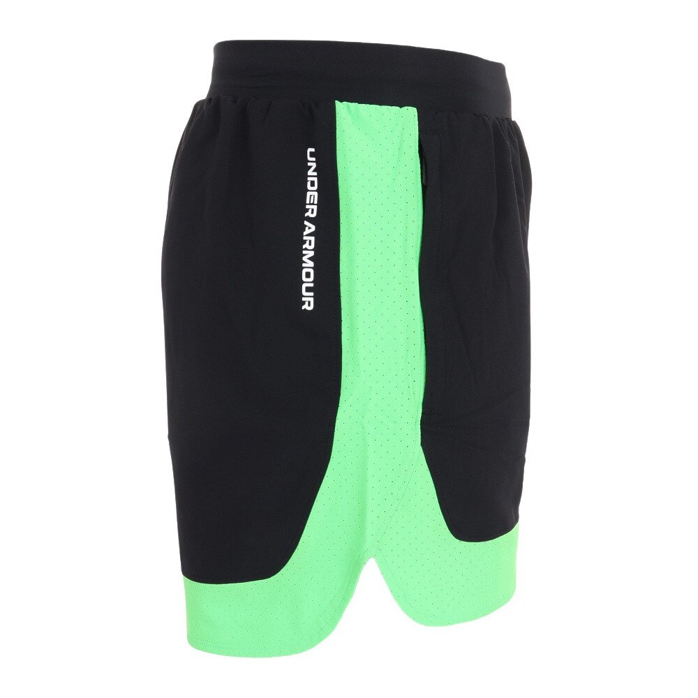 アンダーアーマー（UNDER ARMOUR）（メンズ）バスケットボールウェア ショートパンツ ベスト フープス ショーツ 1380302 002