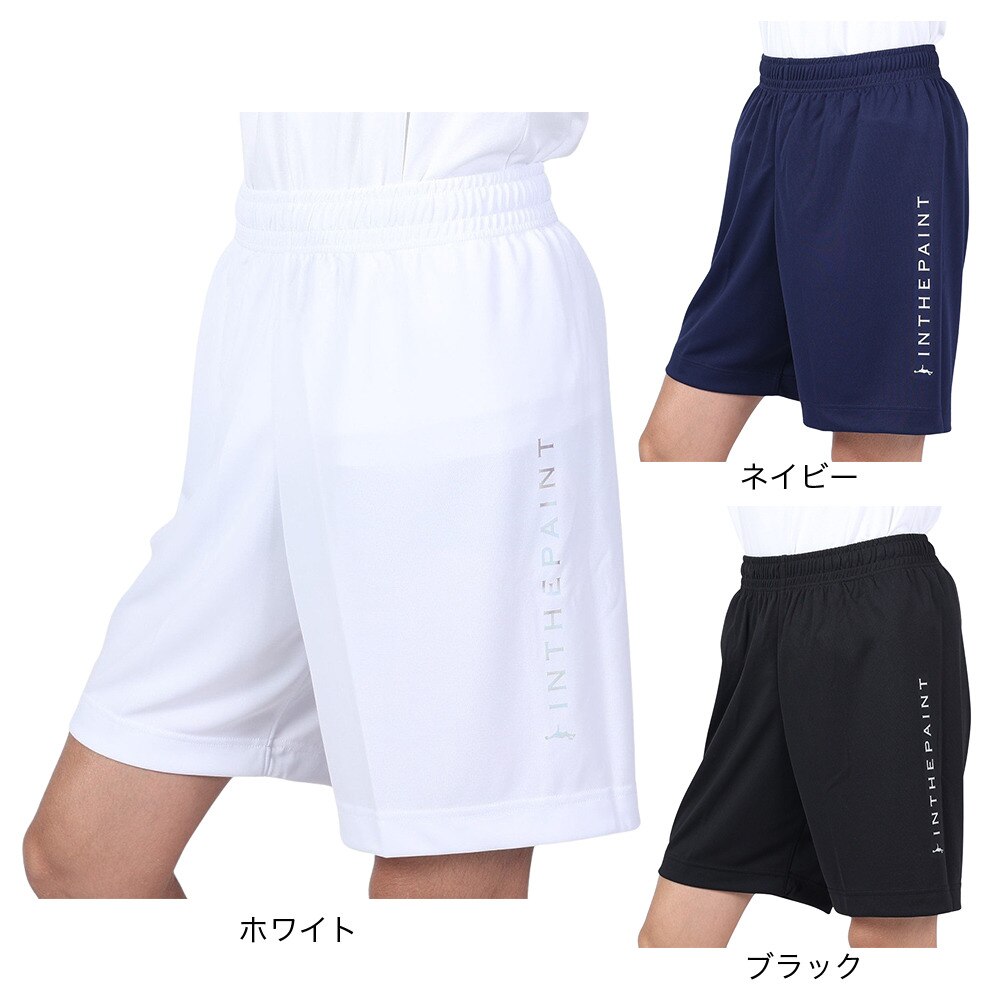 インザペイント（IN THE PAINT）（メンズ、レディース）バスケットボールウェア ショートパンツ ITP23403NVY