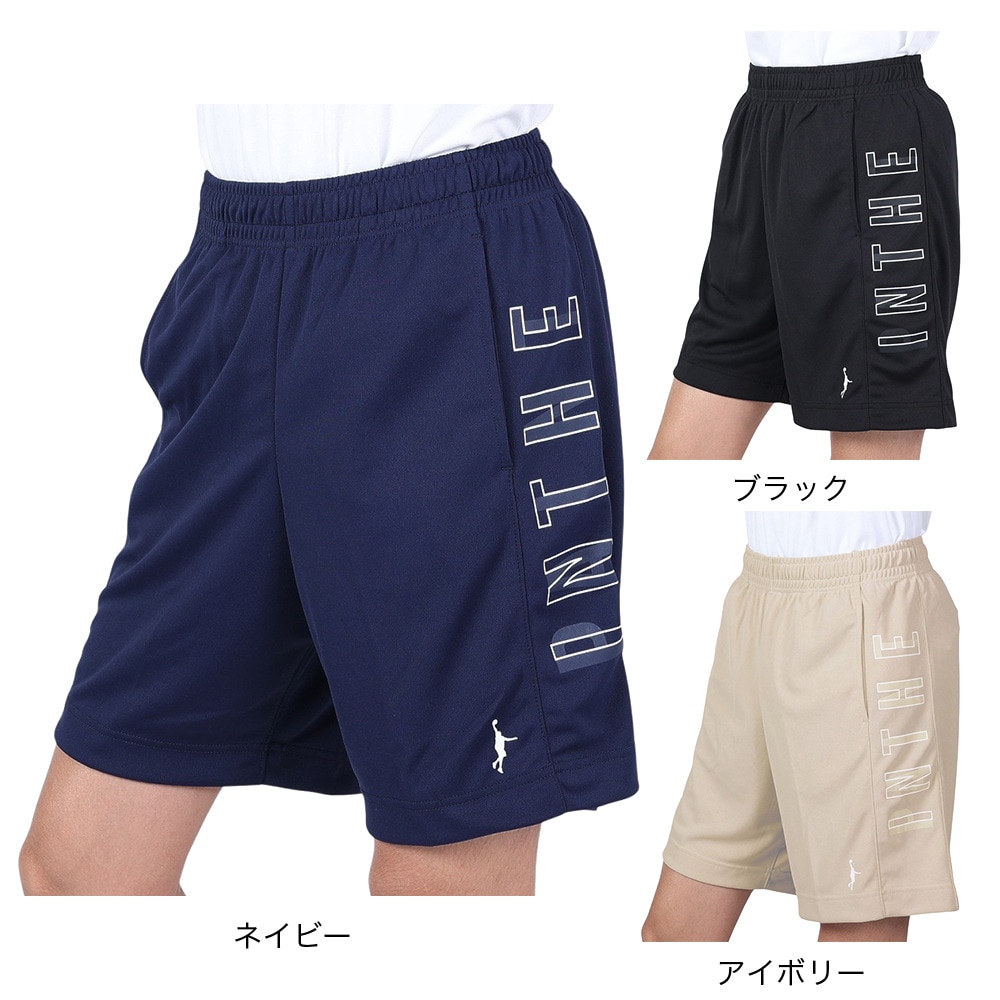 インザペイント（IN THE PAINT）（メンズ、レディース）バスケットボールウェア ショートパンツ ITP23420BLK