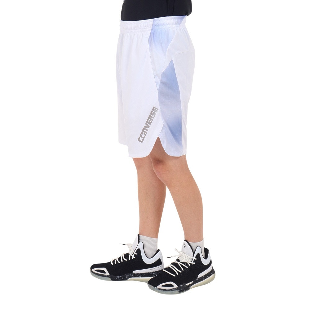 コンバース（CONVERSE）（メンズ、レディース）バスケットボールウェア プラクティスパンツ ポケット付き CB232865-1100 速乾