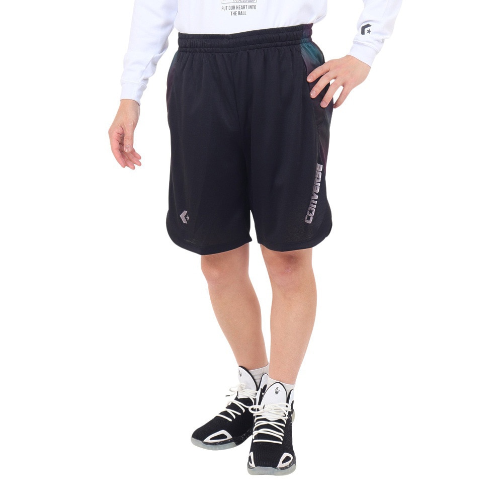 コンバース（CONVERSE）（メンズ、レディース）バスケットボールウェア プラクティスパンツ ポケット付き CB232865-1974 速乾