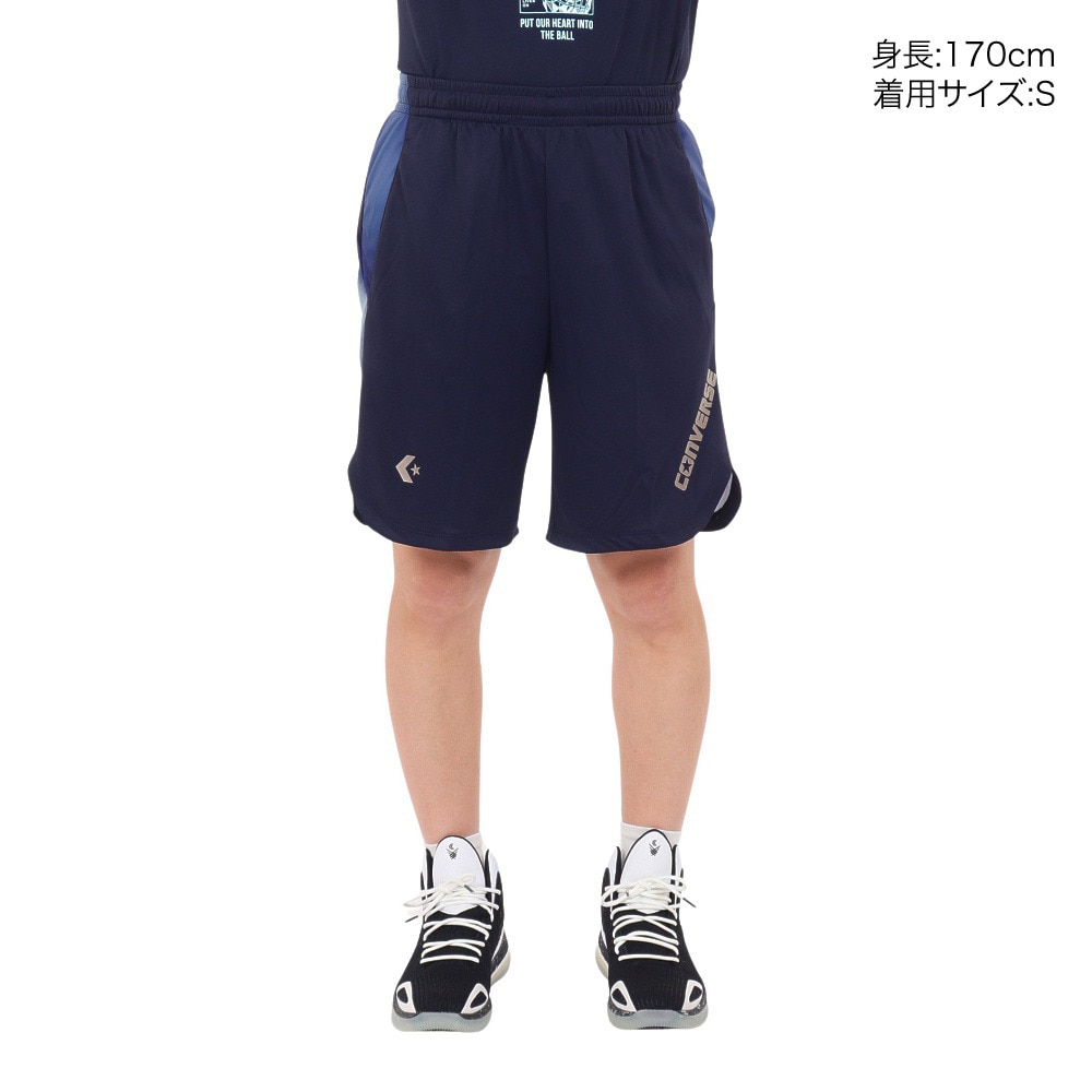コンバース（CONVERSE）（メンズ）バスケットボールウェア プラクティスパンツ ポケット付き CB232865-2900 速乾