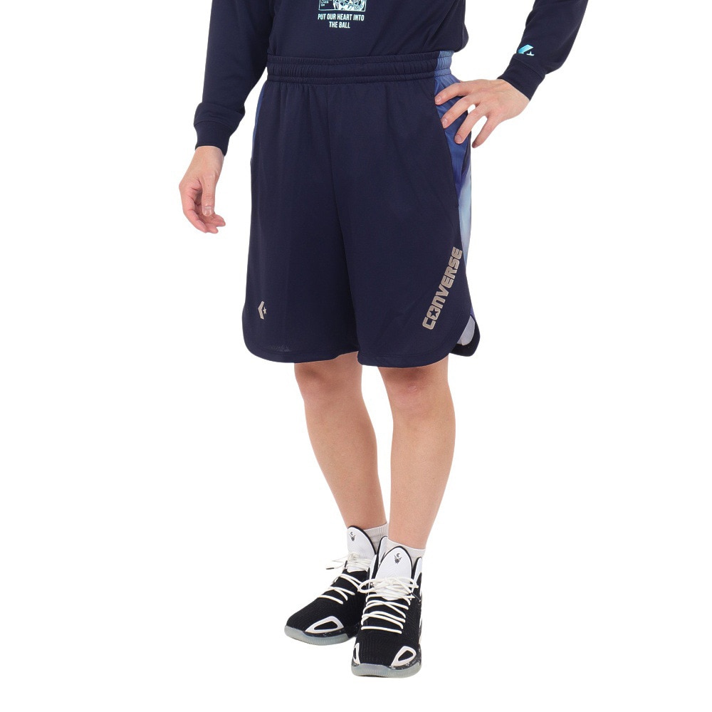 コンバース（CONVERSE）（メンズ）バスケットボールウェア プラクティスパンツ ポケット付き CB232865-2900 速乾